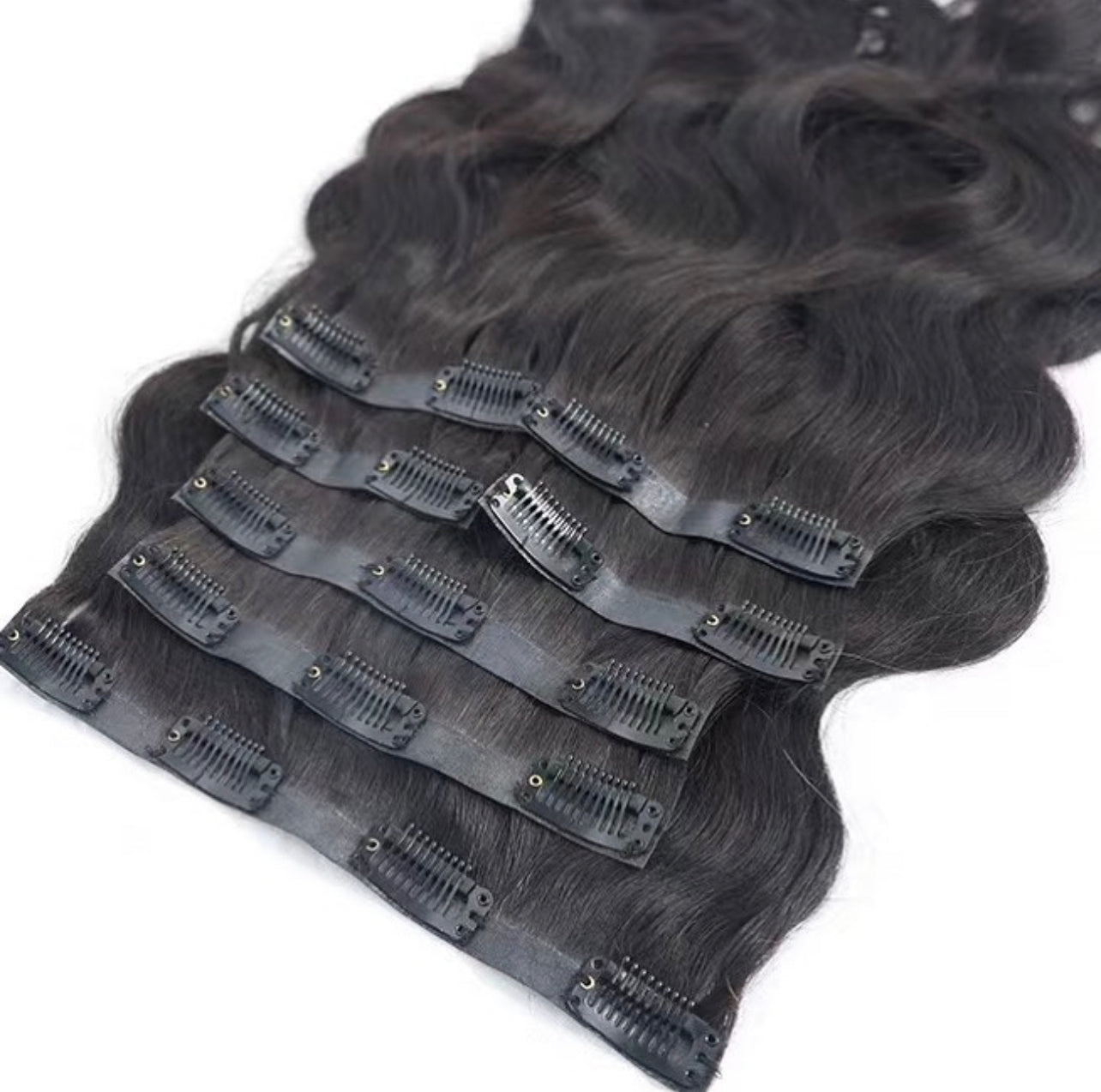 Cambodian Natural Wave Seamless Clip-Ins