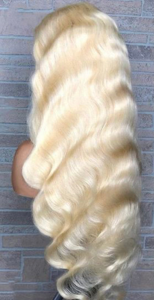 Blonde Bodywave Frontal Wig